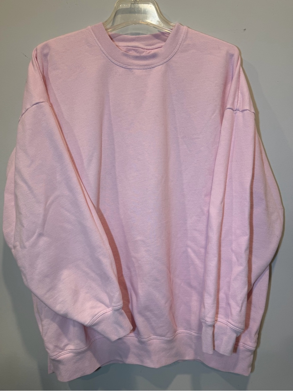 Year of Ours Light Pink Crewneck Sweatshirt